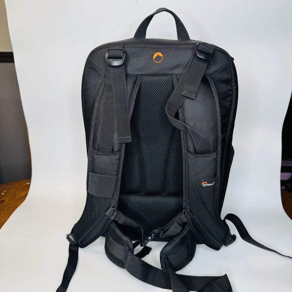 LOWEPRO Fastpack 350 Camera Backpack with Laptop Sleeve BLACK Pockets Dividers